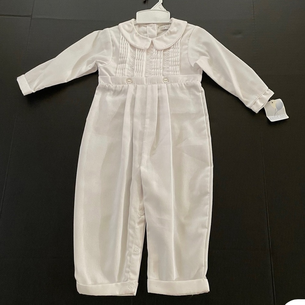 Petit Ami Christening Batism boys 24 months NWT